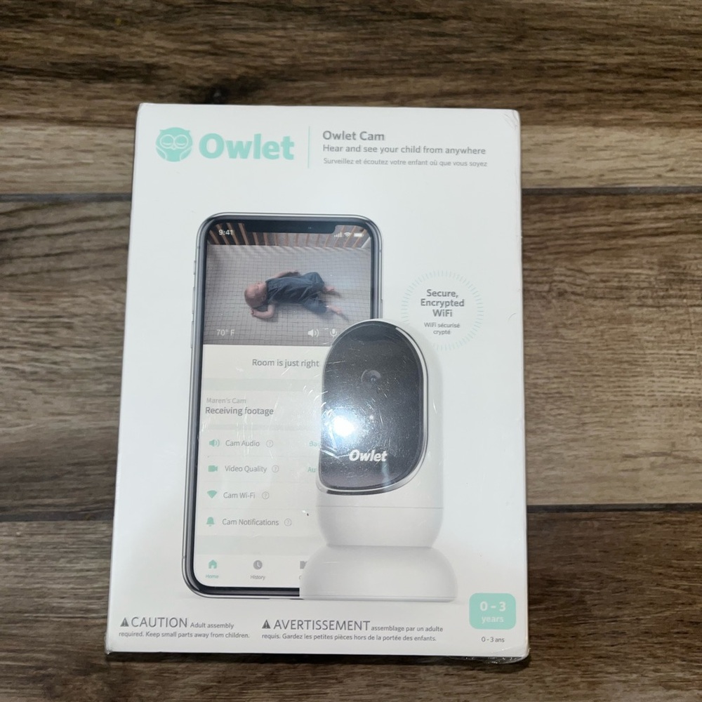 NIB Owlet Cam Baby Monitor in White